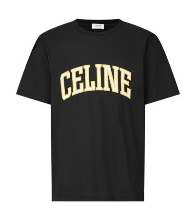 셀린느 크랙 프린트 반팔티