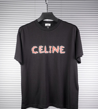 셀린느 핫피스 레터링 반팔티