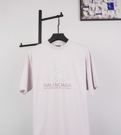 발렌시아가 빈티지 프린팅 반팔티