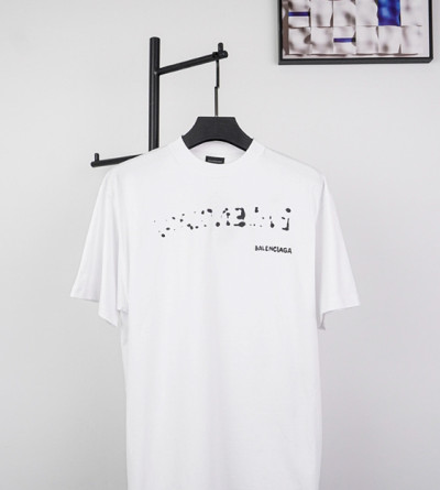 발렌시아가 레터링 반팔티