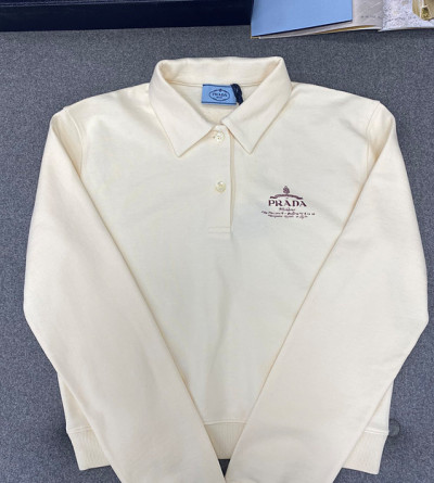 프라다 코튼 폴로 맨투맨