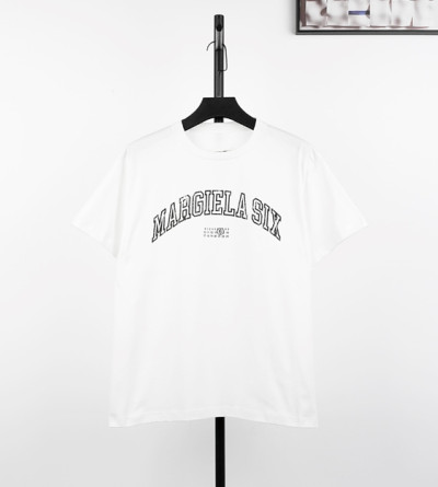 메종마르지엘라 프린트 반팔티