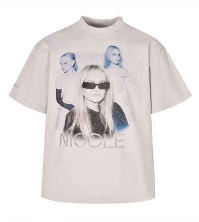 발렌시아가 프린팅 반팔