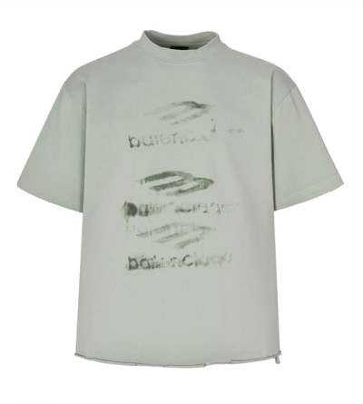 발렌시아가 그래피티 구제 반팔