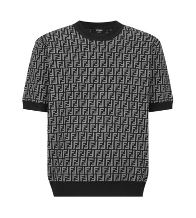 펜디 FF 니트 반팔