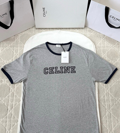 셀린느 플란넬 프린트 반팔