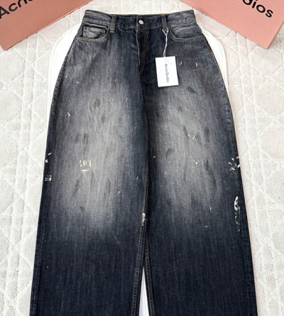 아크네스튜디오 잉크젯 데님 팬츠