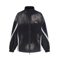 발렌시아가 양면 패치 데님 자켓