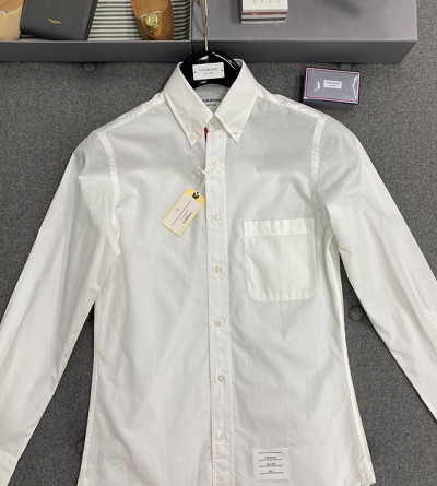 톰브라운 클래식 포플린 셔츠