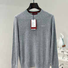 구찌 자수패치 라운드 니트