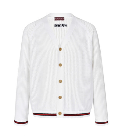 구찌 순면 가디건