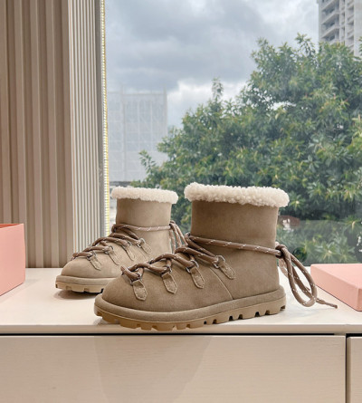 미우미우 스웨이드 부츠