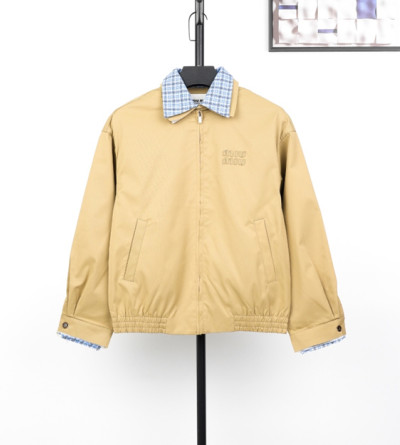 미우미우 코튼 집업 자켓