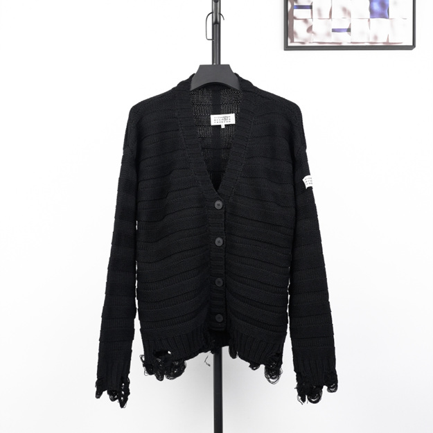 메종마르지엘라 울 혼방 가디건