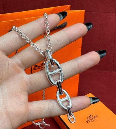 에르메스 샹달 목걸이