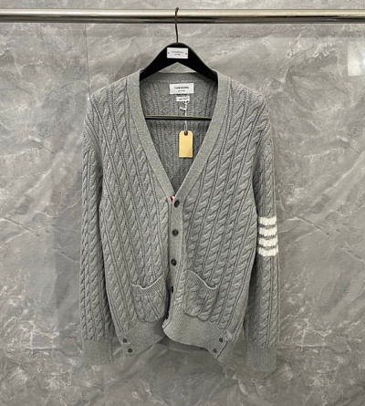 톰브라운 꽈배기 가디건