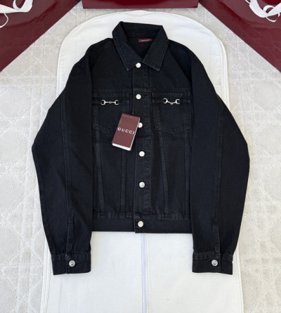구찌 포켓 데님 자켓