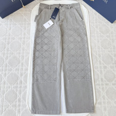 디올 체크 팬츠