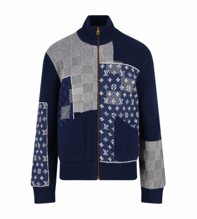 루이비통 콜라보 집업 니트