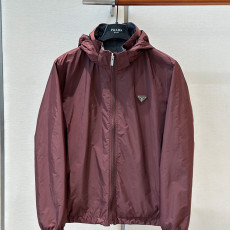 프라다 양면 집업 후드