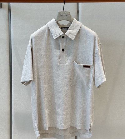 제냐 린넨 폴로 반팔