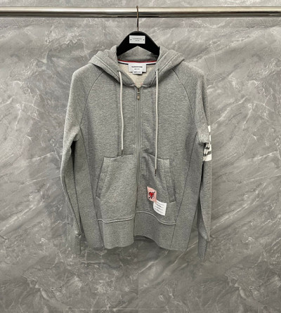 톰브라운 하트 집업 후드