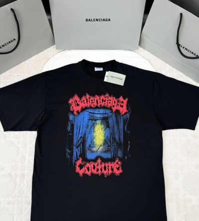 발렌시아가 프린팅 반팔