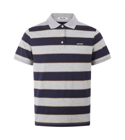 미우미우 스트라이프 반팔