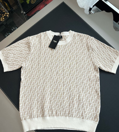 펜디 FF 니트 반팔