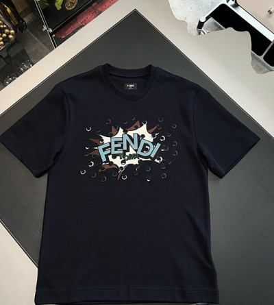 펜디 자수 반팔