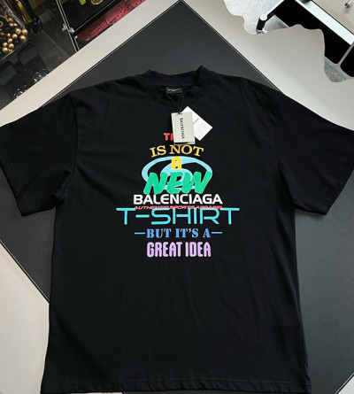 발렌시아가 프린팅 반팔