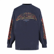 발렌시아가 프린팅 긴팔